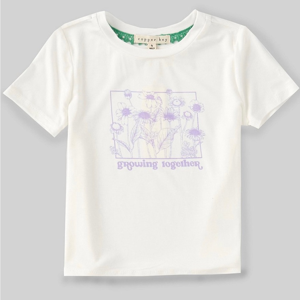 NEW Copper Key Girl’s Growing Together S/S T-Shirt Sz L